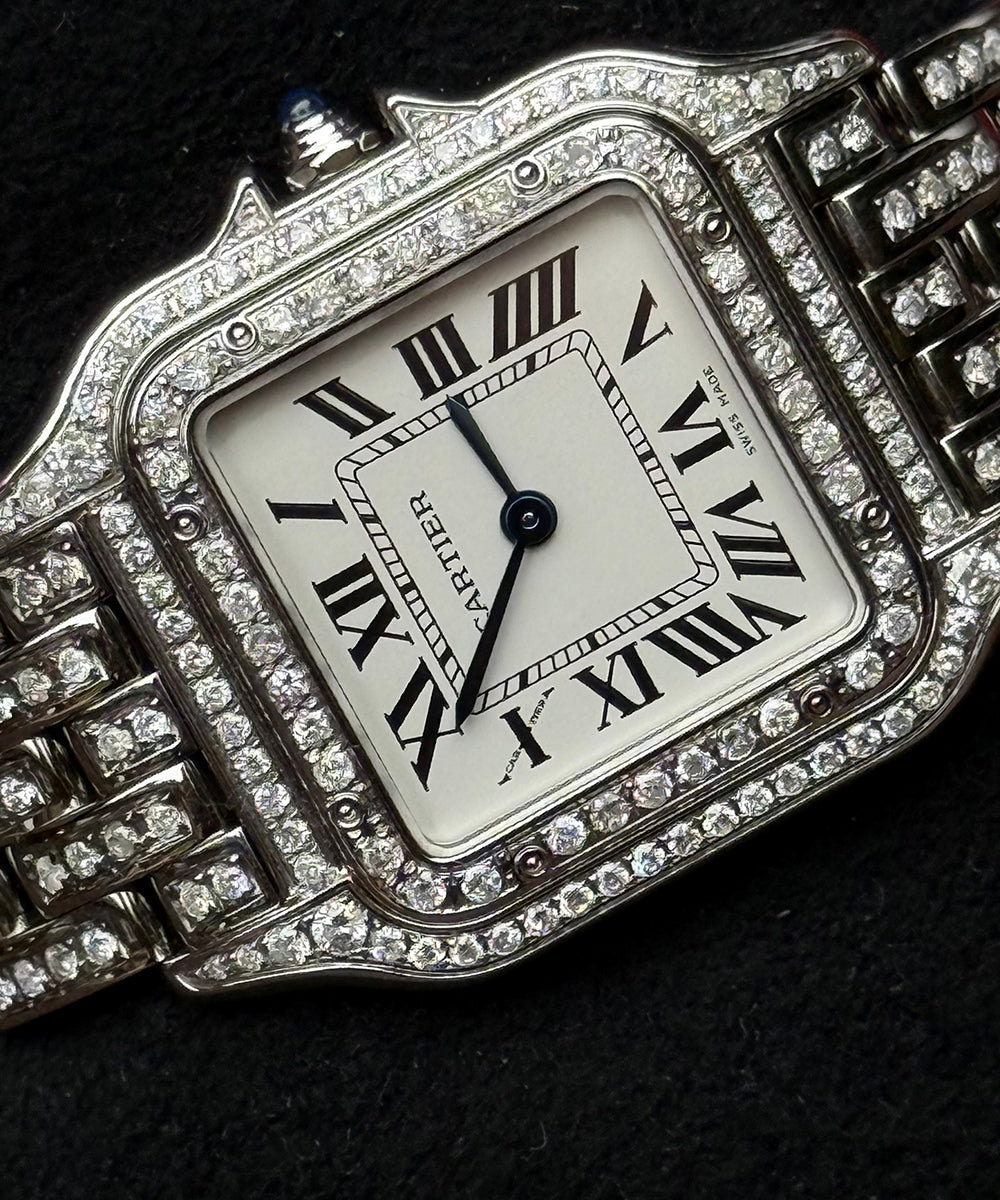 Cartier Panthère - WSPN0007 (Iced Out) - Full Diamond Setting - Top Condition