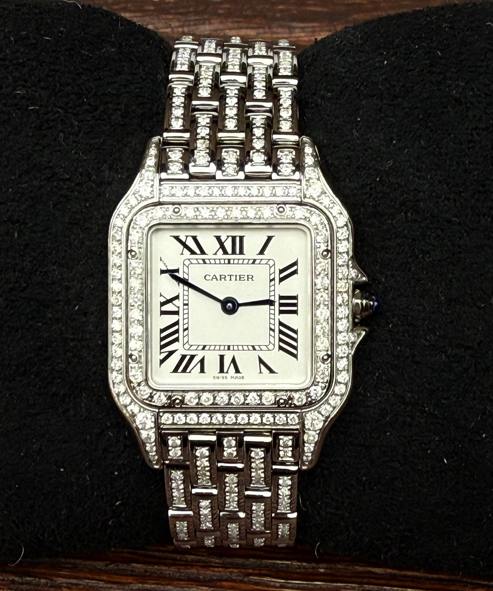Cartier Panthère - WSPN0007 (Iced Out) - Full Diamond Setting - Top Condition