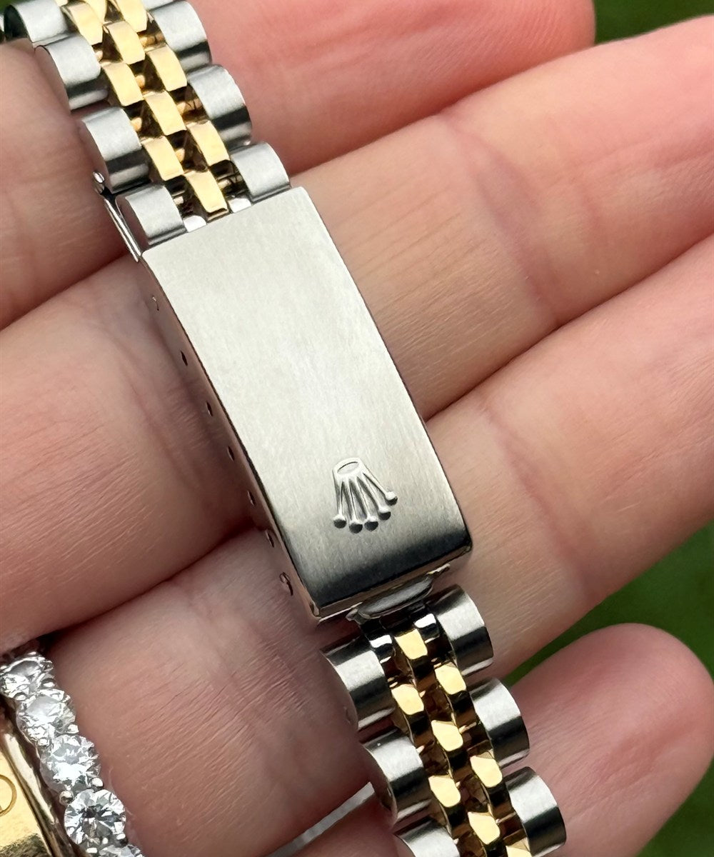 Rolex Lady-Datejust - 69173 - 26 mm - Champagnerfarben