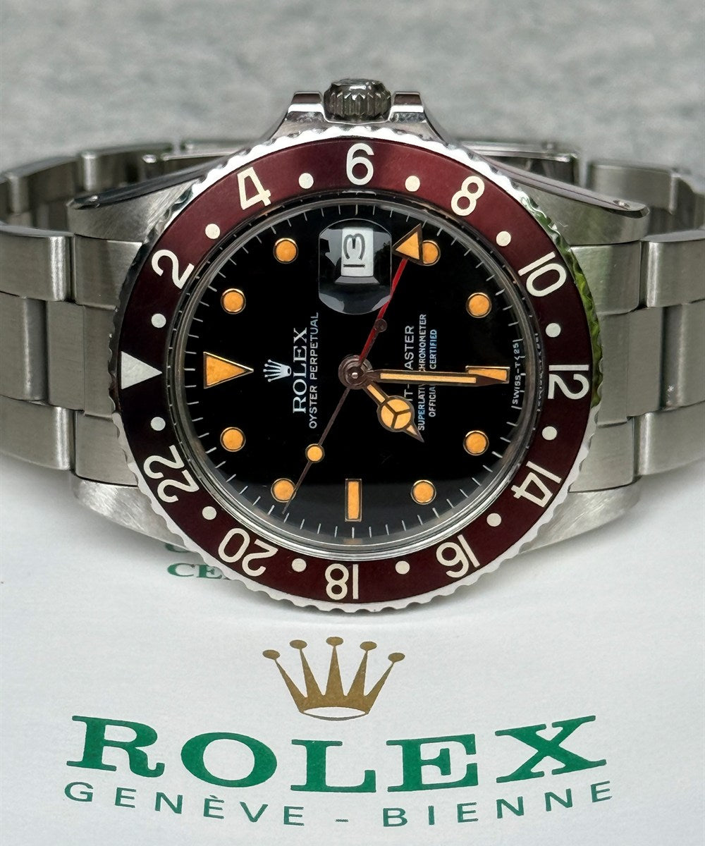 Rolex GMT-Master - 16750 - 40 mm - Schwarz