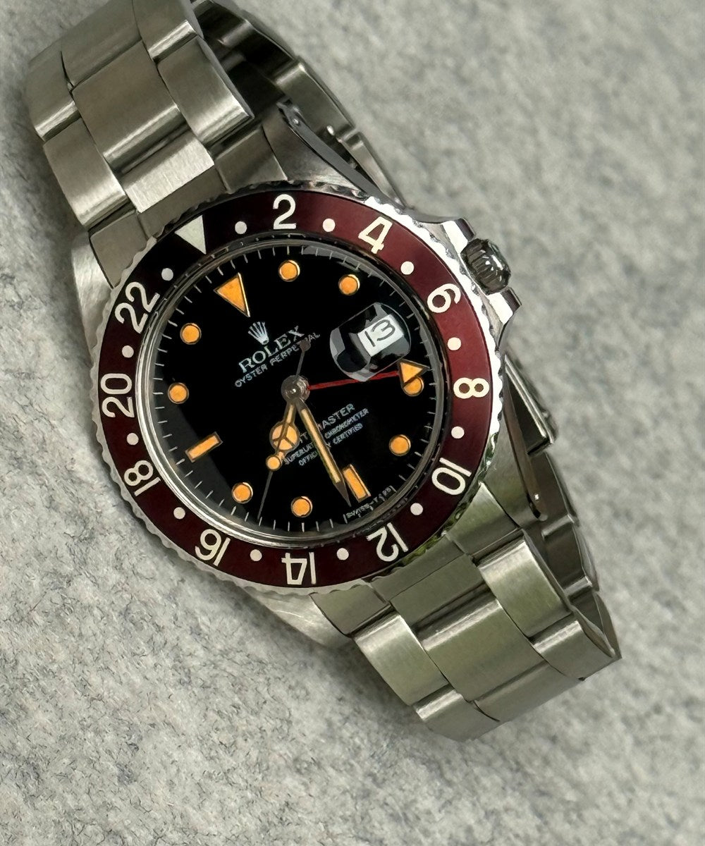 Rolex GMT-Master - 16750 - 40 mm - Schwarz
