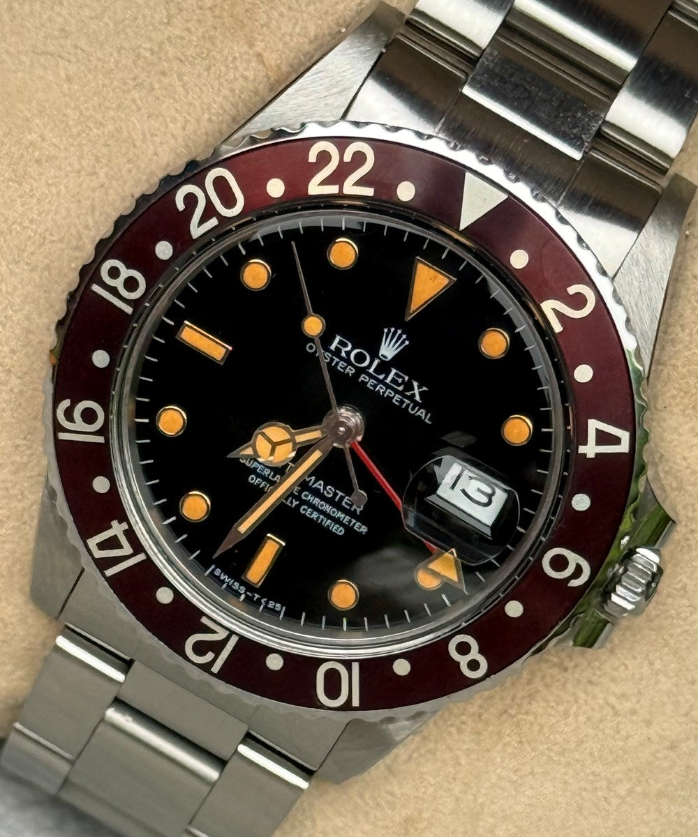 Rolex GMT-Master - 16750 - 40 mm - Schwarz
