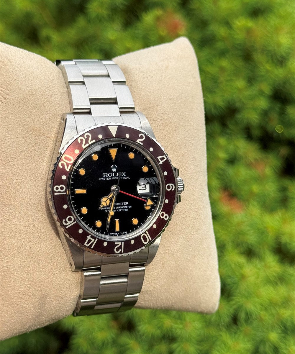Rolex GMT-Master - 16750 - 40 mm - Schwarz