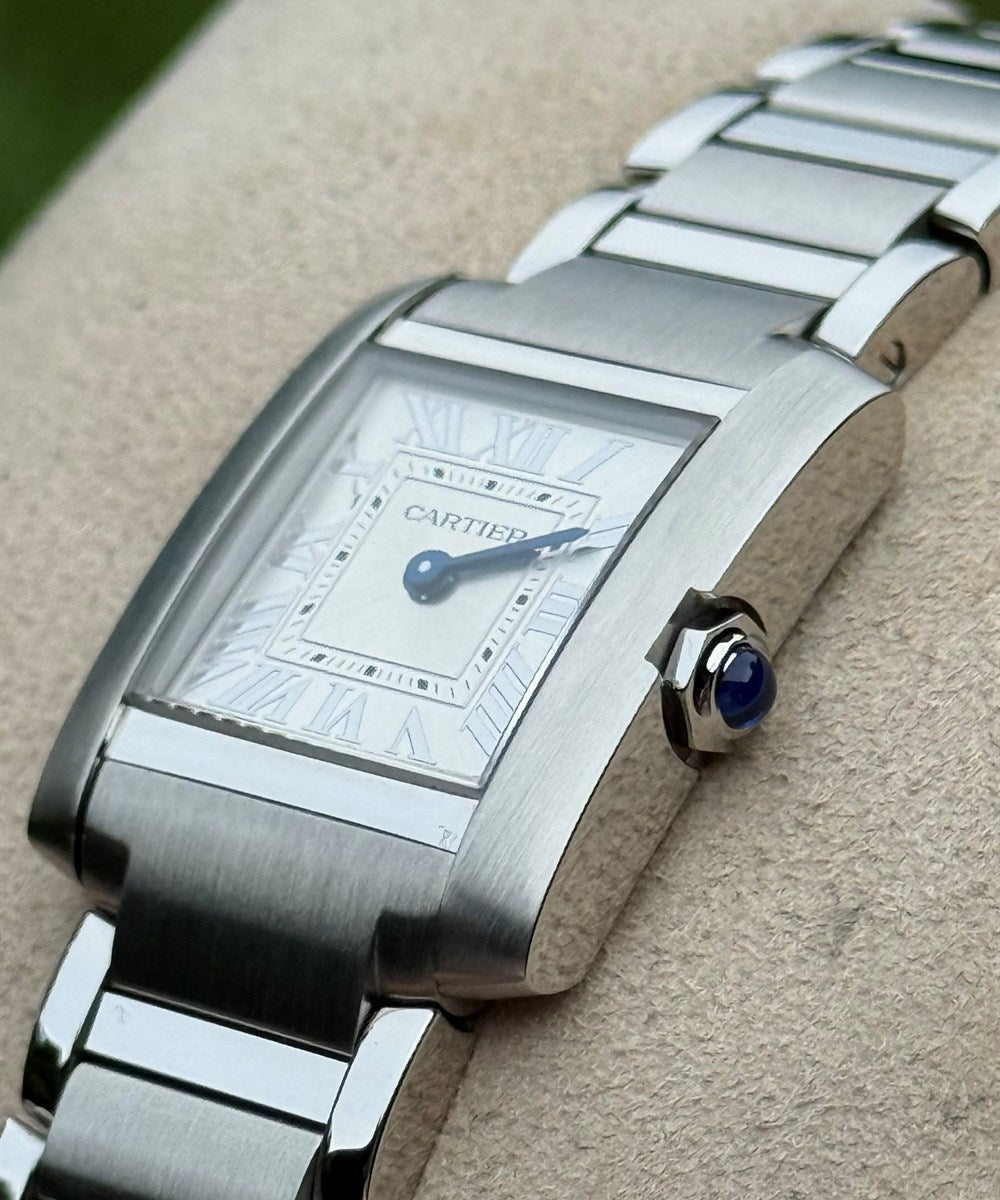 Cartier Tank Française - WSTA0065 - 25.7 x 21.2 mm - Silber