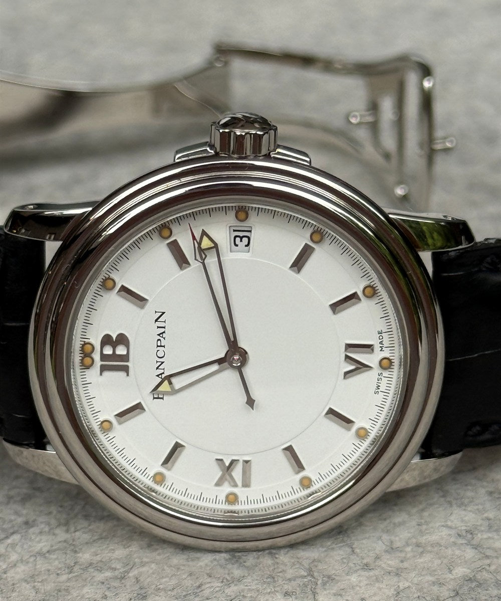 Blancpain Léman Ultra Slim - 2100.1127.53 - 38 mm - Weiß