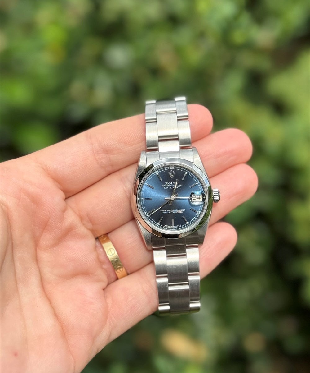 Rolex Datejust 31 - 68240 - 31 mm - Blau