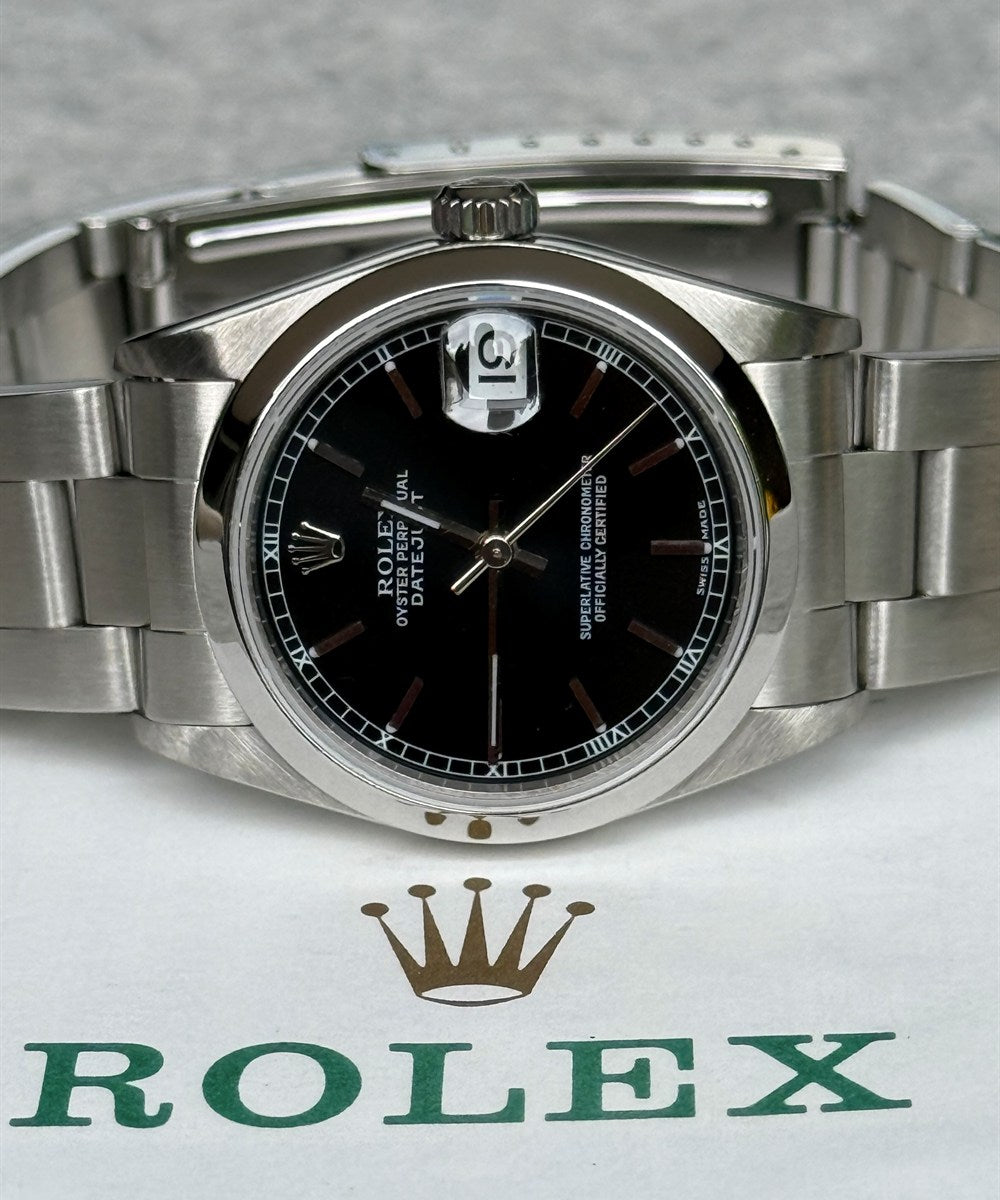 Rolex Datejust 31 - 68240 - 31 mm - Schwarz