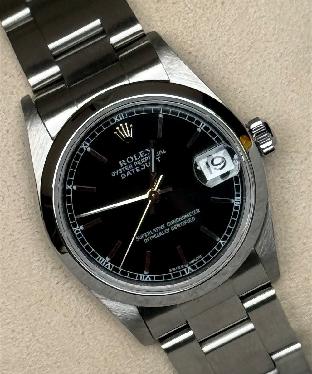Rolex Datejust 31 - 68240 - 31 mm - Schwarz