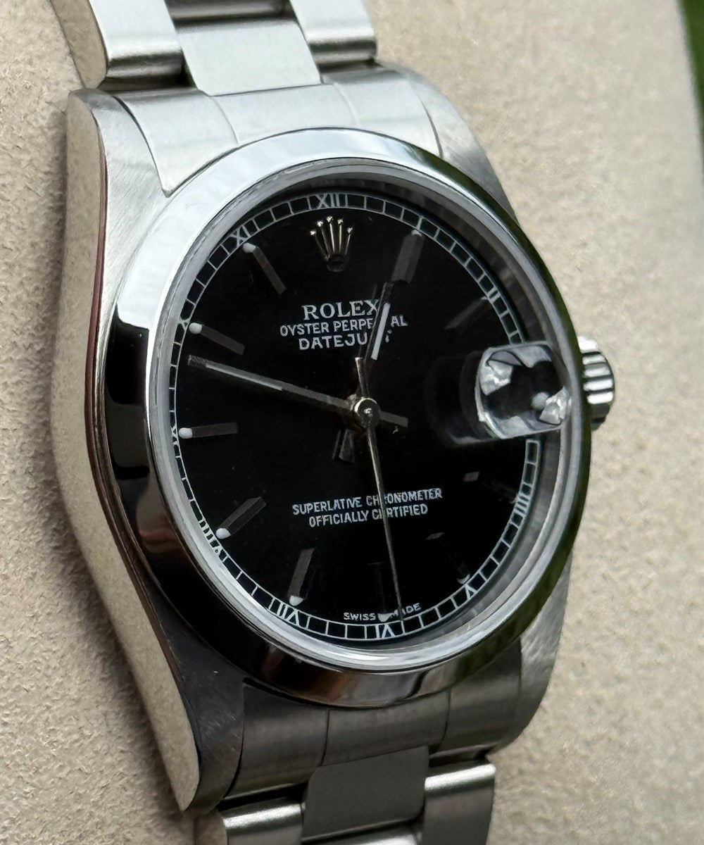 Rolex Datejust 31 - 68240 - 31 mm - Schwarz