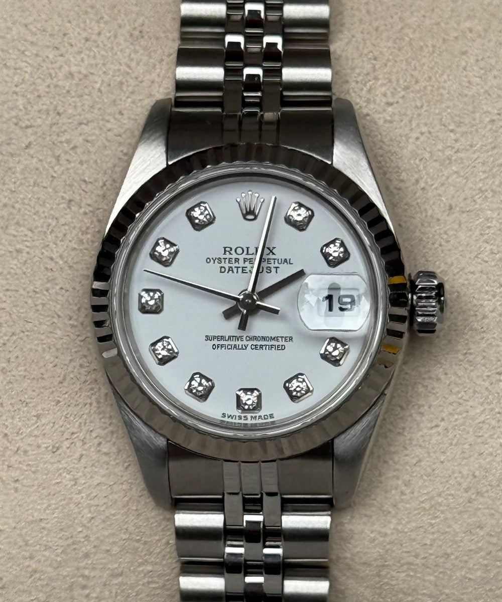 Rolex Lady-Datejust - 79174 - 26 mm - Silber