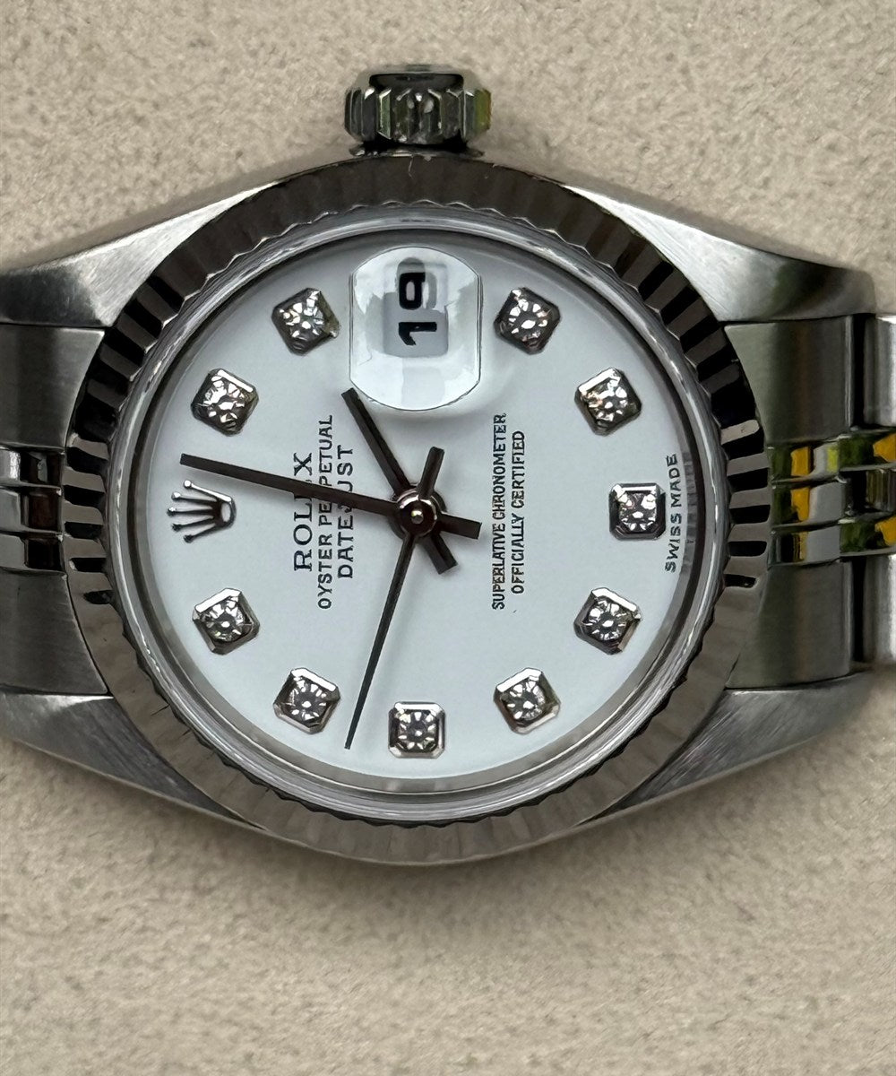Rolex Lady-Datejust - 79174 - 26 mm - Silber