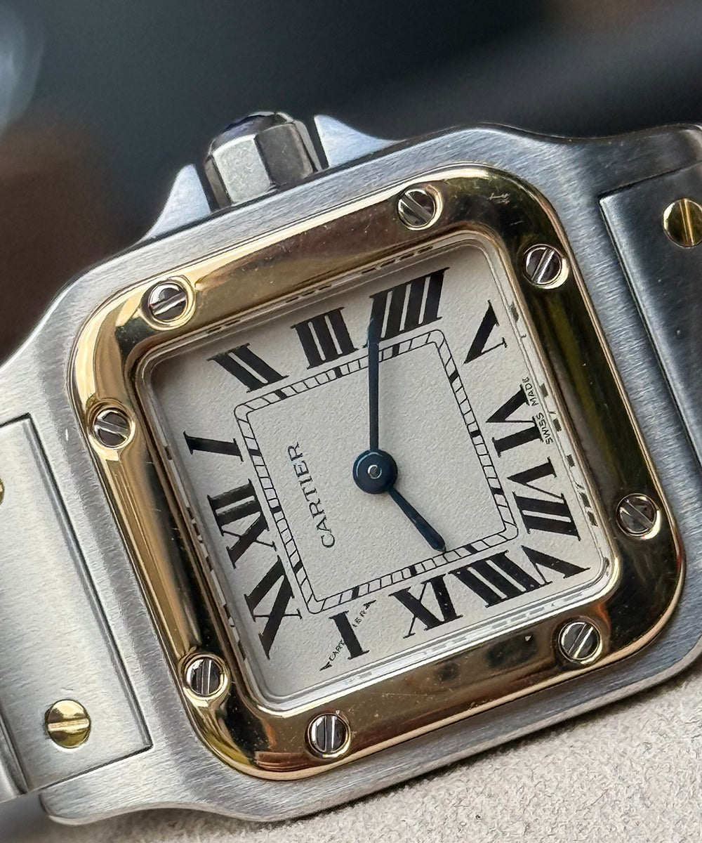 Cartier Santos Galbée - 1567 - Fullset Box + papers - excellent condition