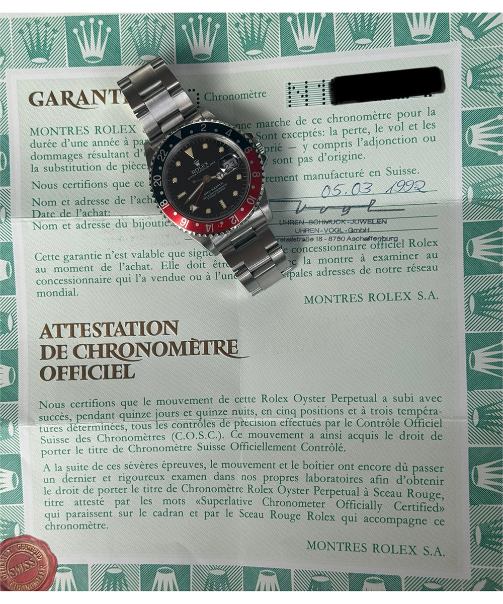 Rolex GMT-Master - 126720VTNR (Sprite) - Top Condition Fullset LC 100 Germany + 1. buyers receipt