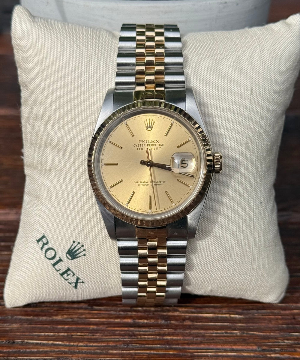 Rolex Datejust 36 16233 - Fullset LC 100 German Papers - Top Condition