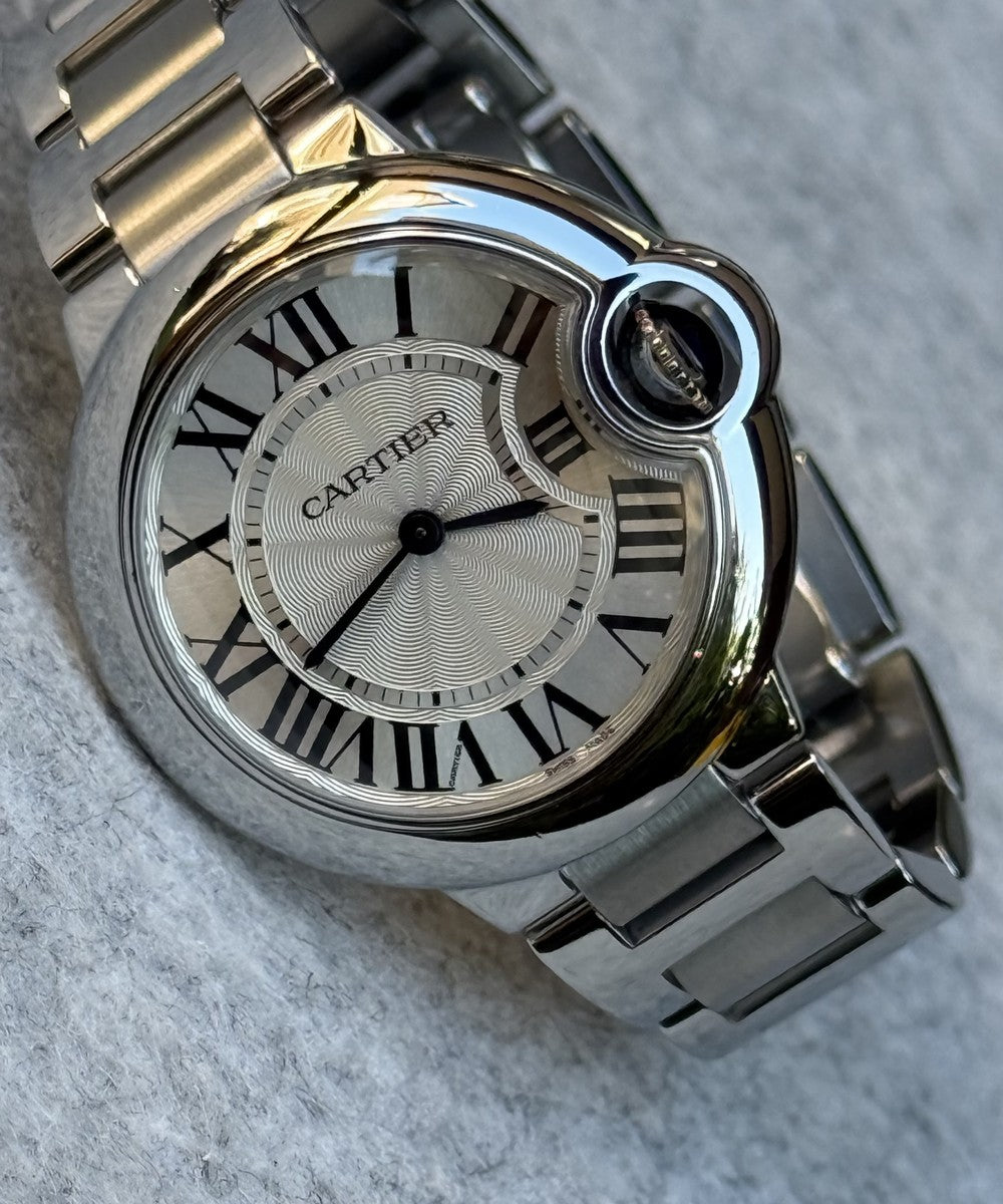 Cartier Ballon Bleu - W6920084 - 33 mm - Silber