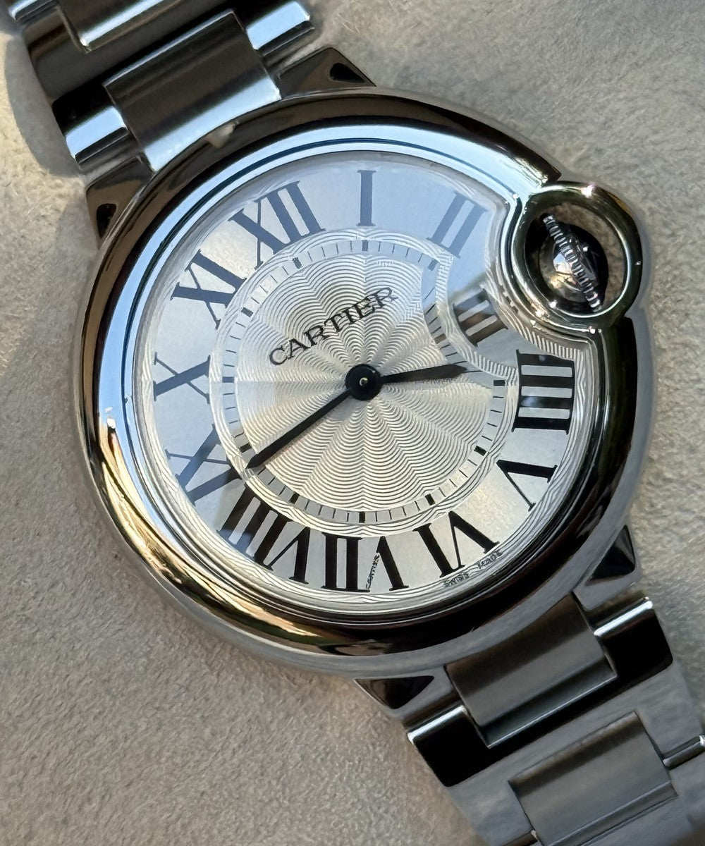 Cartier Ballon Bleu - W6920084 - 33 mm - Silber