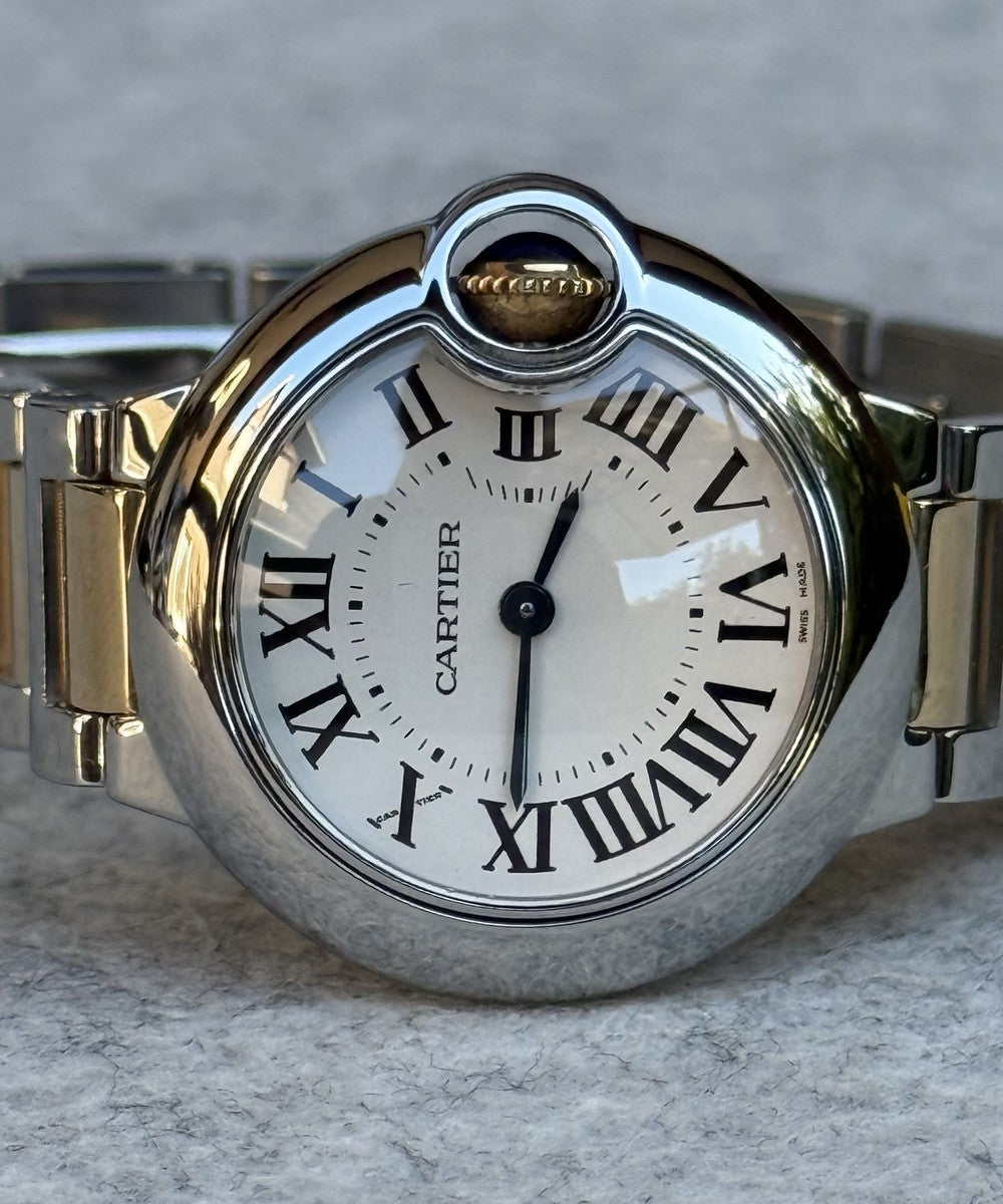 Cartier Ballon Bleu - W69007Z3 - 28 mm - Silber