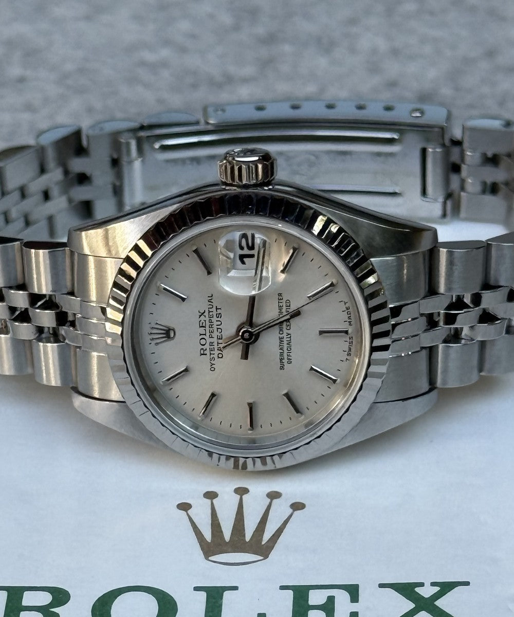 Rolex Lady-Datejust - 69174 - 26 mm - Silber