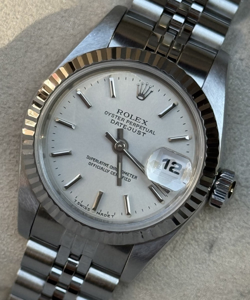Rolex Lady-Datejust - 69174 - 26 mm - Silber