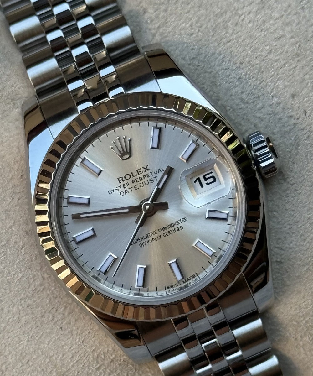 Rolex Lady-Datejust - 179174 - 26 mm - Silber