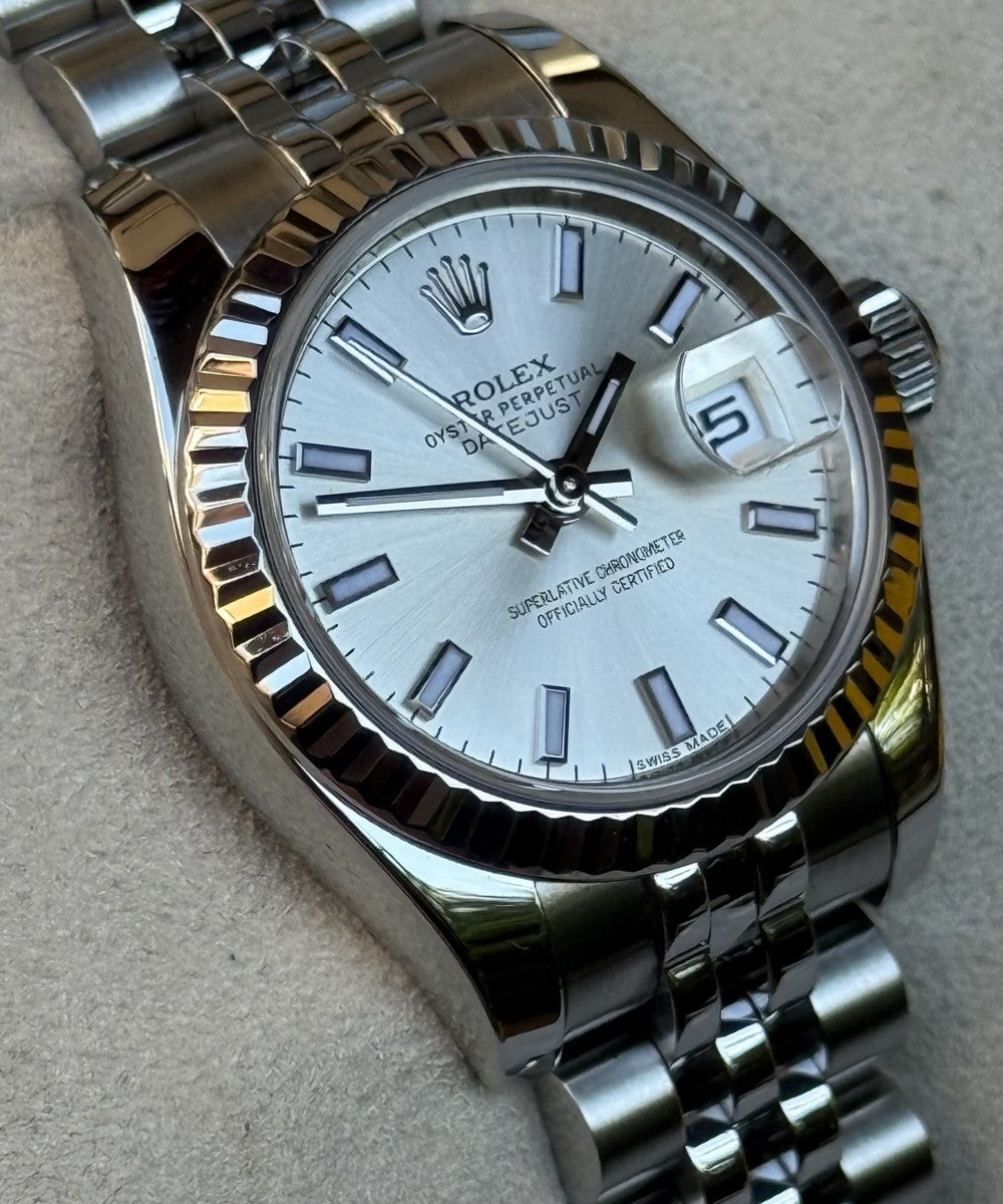 Rolex Lady-Datejust - 179174 - 26 mm - Silber