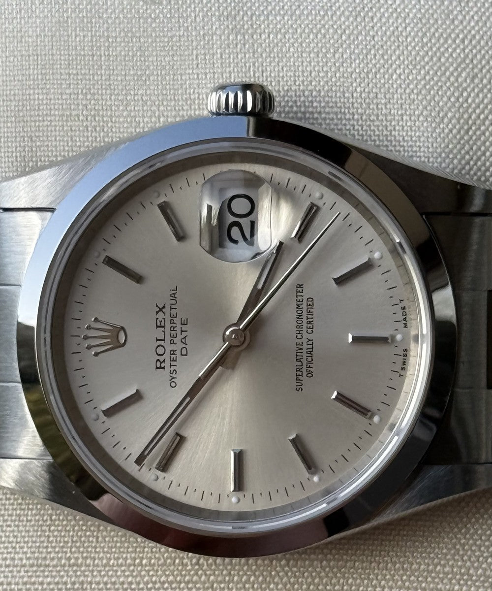 Rolex Oyster Perpetual - 15200 - 34 mm - Silber