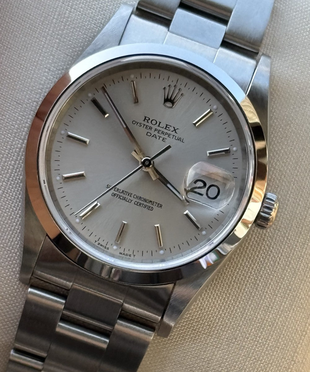 Rolex Oyster Perpetual - 15200 - 34 mm - Silber
