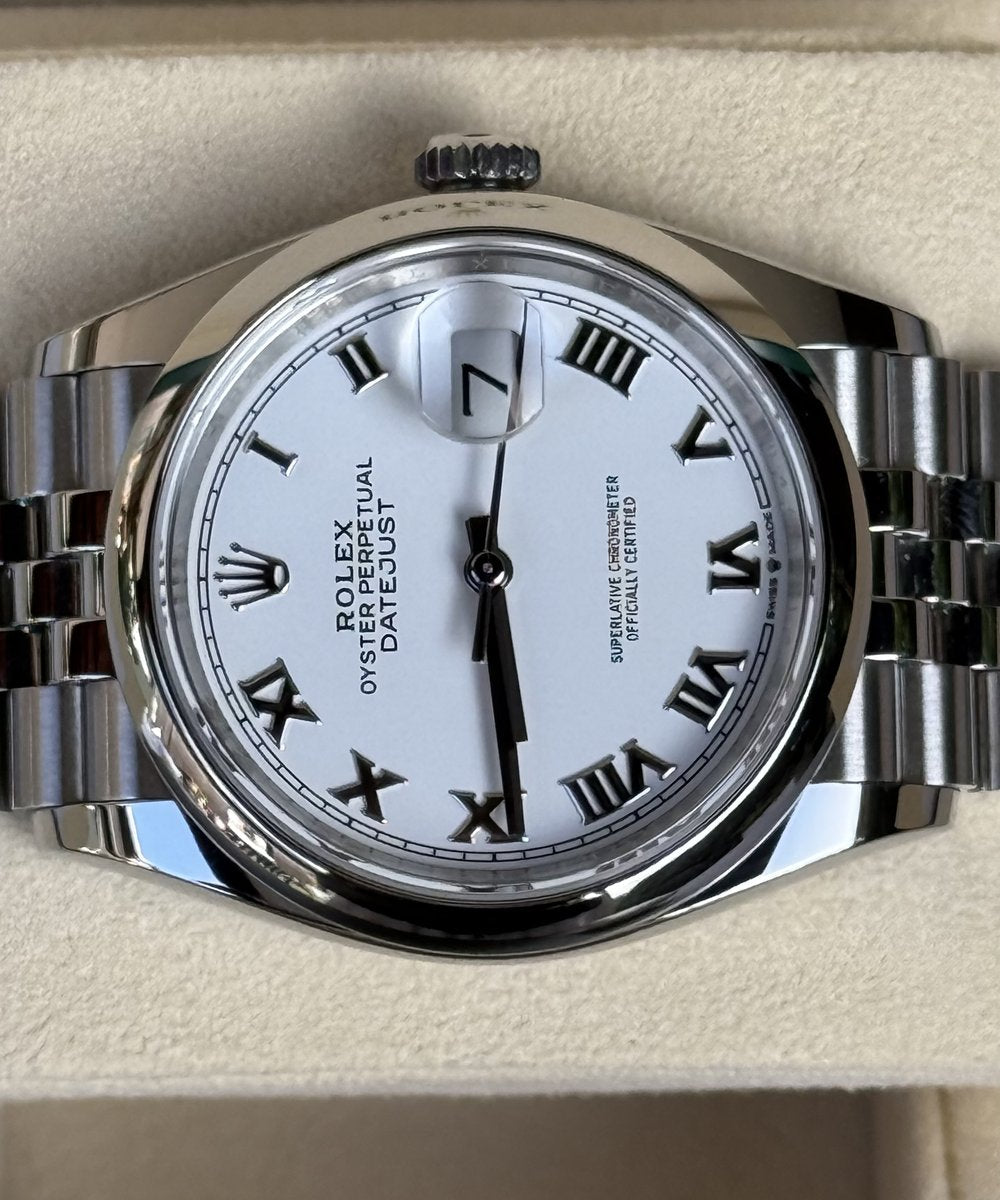 Rolex Datejust 36 126200 - Like new! Top condition - Full Set
