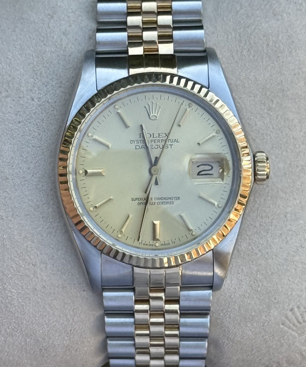 Rolex Datejust - 16013 - 36 mm - Champagnerfarben