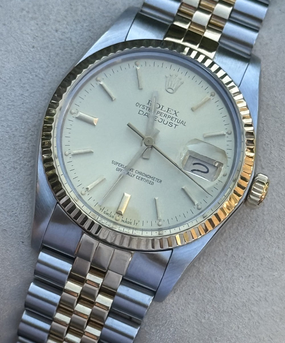 Rolex Datejust - 16013 - 36 mm - Champagnerfarben