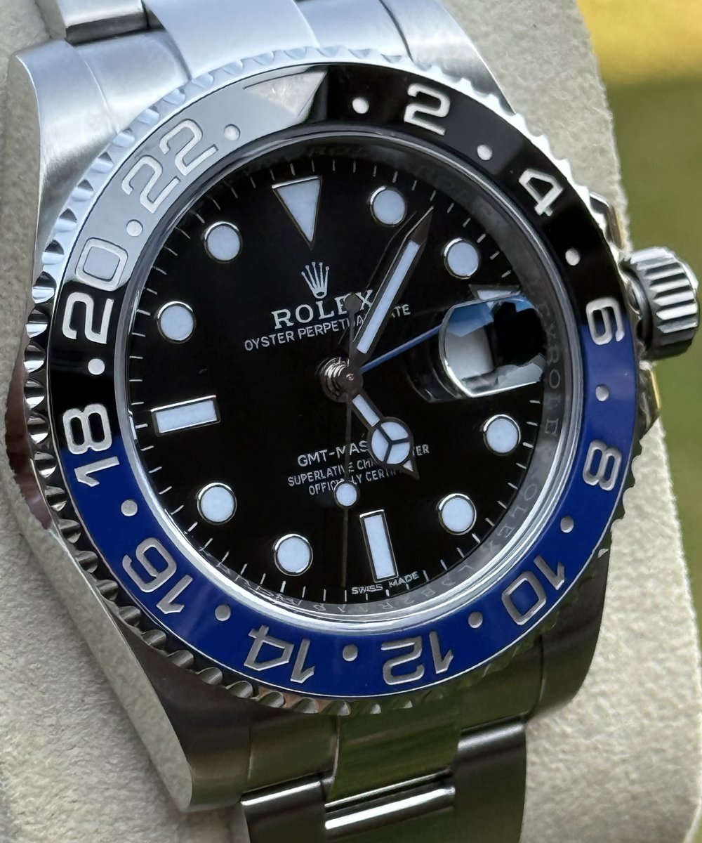 Rolex GMT-Master II 116710BLNR (Batman) - "Batman" Fullset LC100 Wempe incl. First buyers invoice