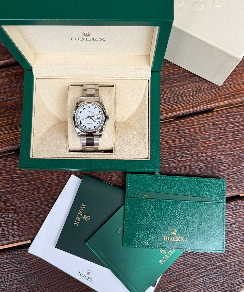 Rolex - Datejust 36 - 116200 (Datejust glatte Lünette) - 36 mm - top condition fullset