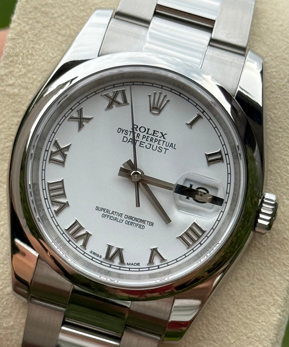 Rolex - Datejust 36 - 116200 (Datejust glatte Lünette) - 36 mm - top condition fullset