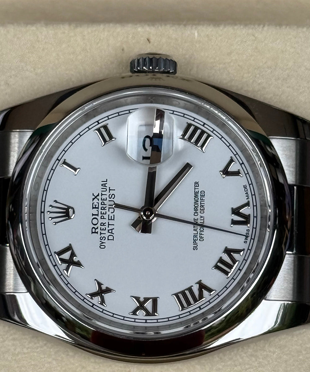 Rolex - Datejust 36 - 116200 (Datejust glatte Lünette) - 36 mm - top condition fullset