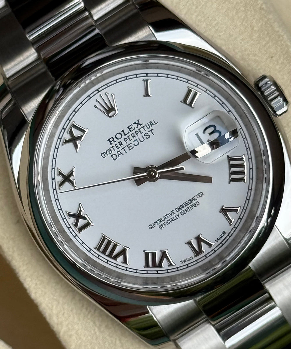Rolex - Datejust 36 - 116200 (Datejust glatte Lünette) - 36 mm - top condition fullset