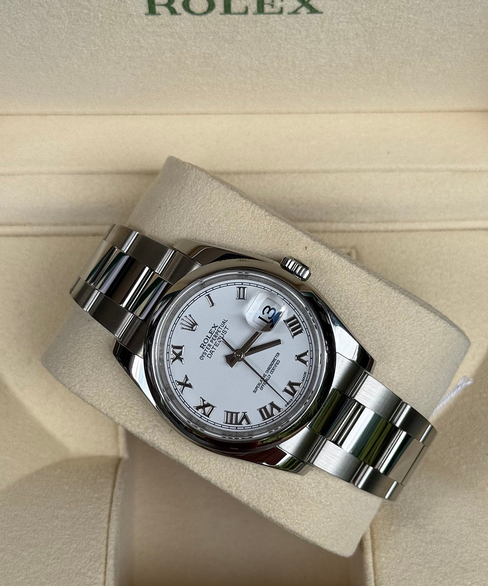 Rolex - Datejust 36 - 116200 (Datejust glatte Lünette) - 36 mm - top condition fullset