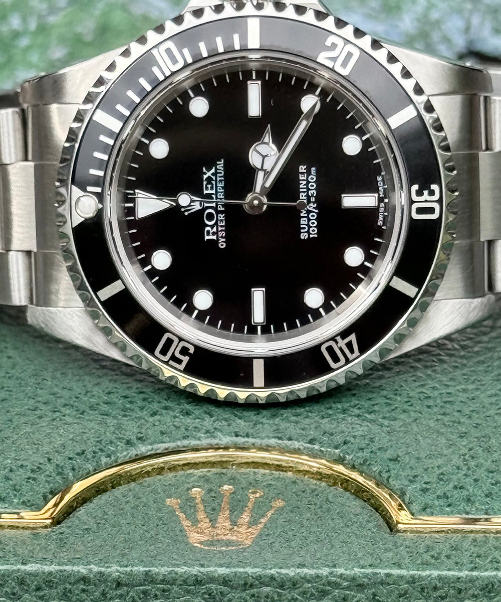 Rolex - Submariner (No Date) - 14060M - 40 mm - serviced by Rolex 2023