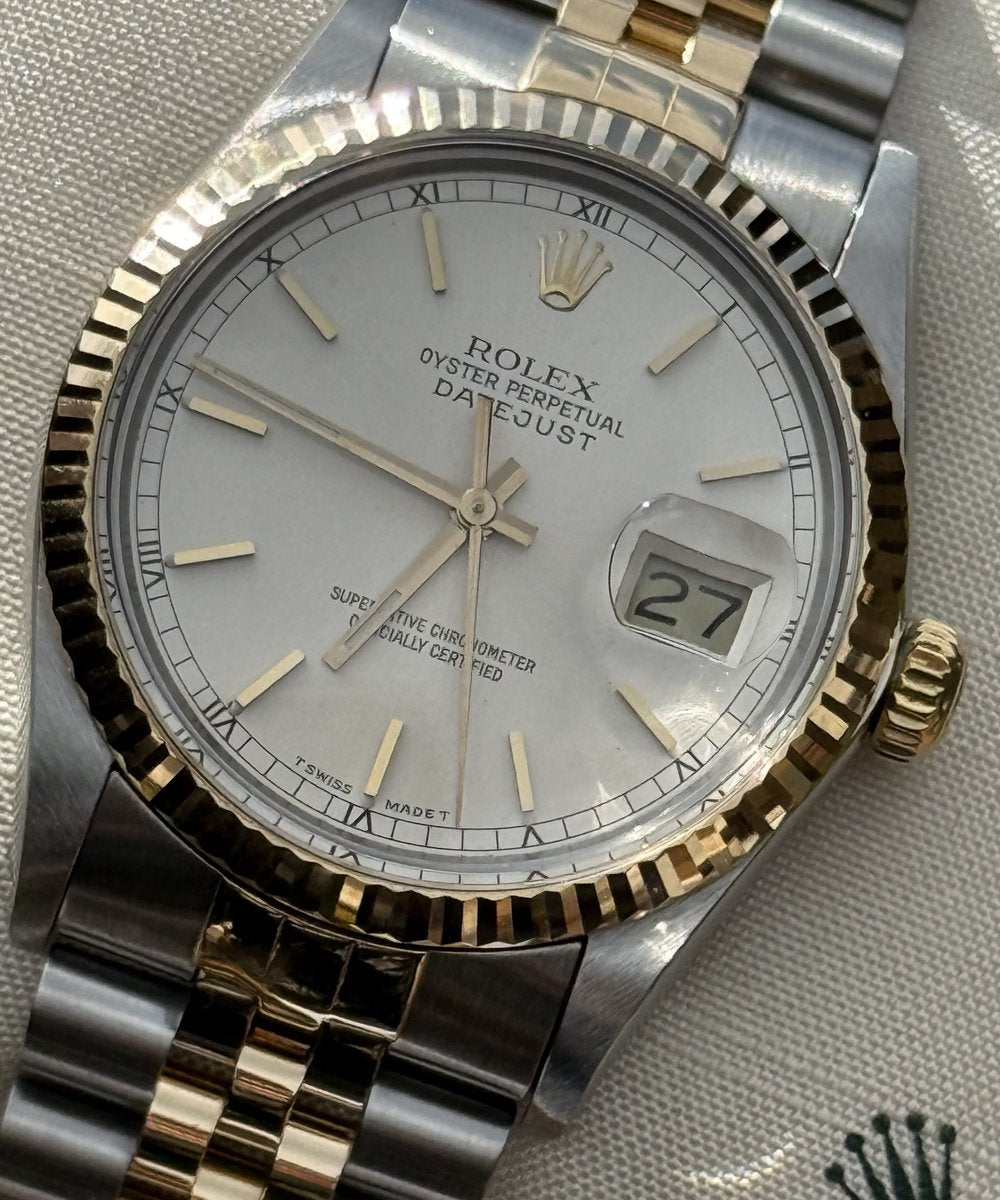 Rolex Datejust 36 16013 - Top Condition silver dial no stretch box and papers