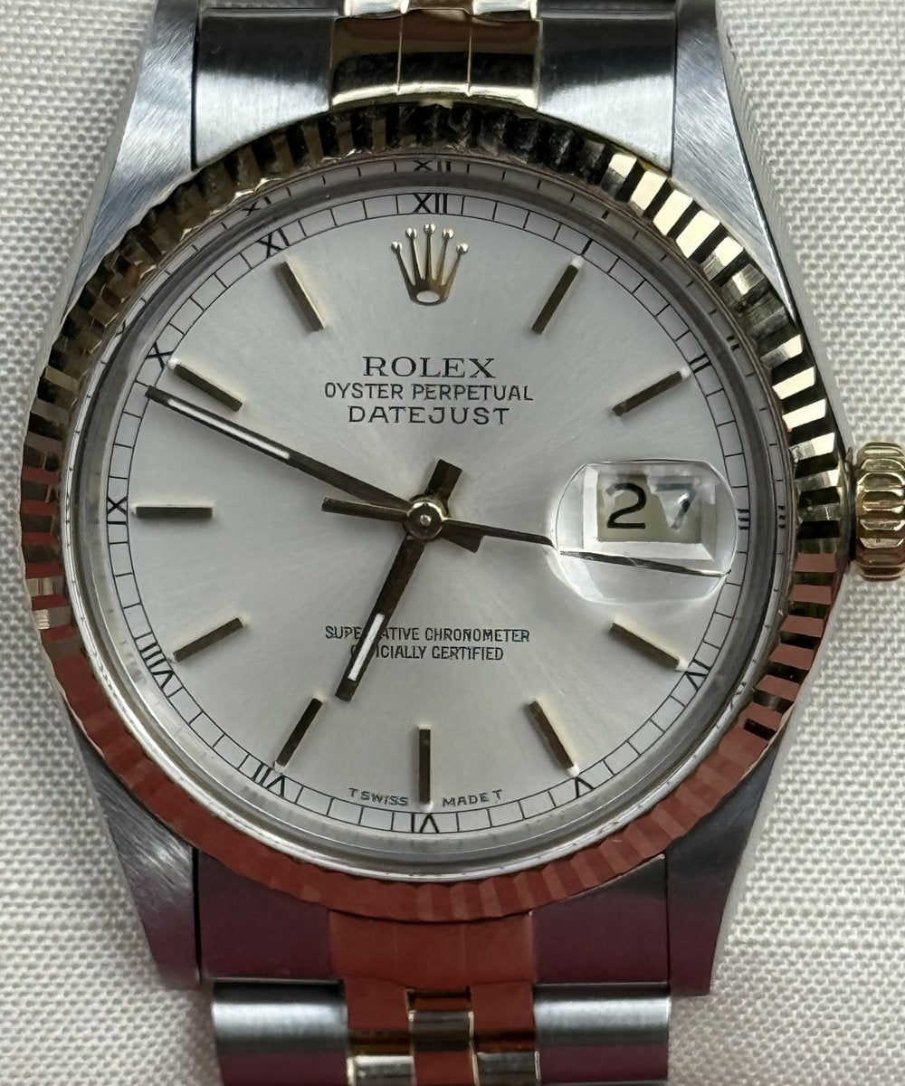 Rolex Datejust 36 16013 - Top Condition silver dial no stretch box and papers