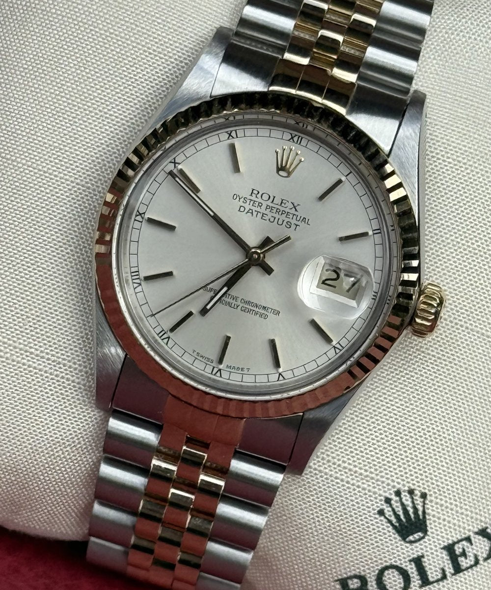 Rolex Datejust 36 16013 - Top Condition silver dial no stretch box and papers