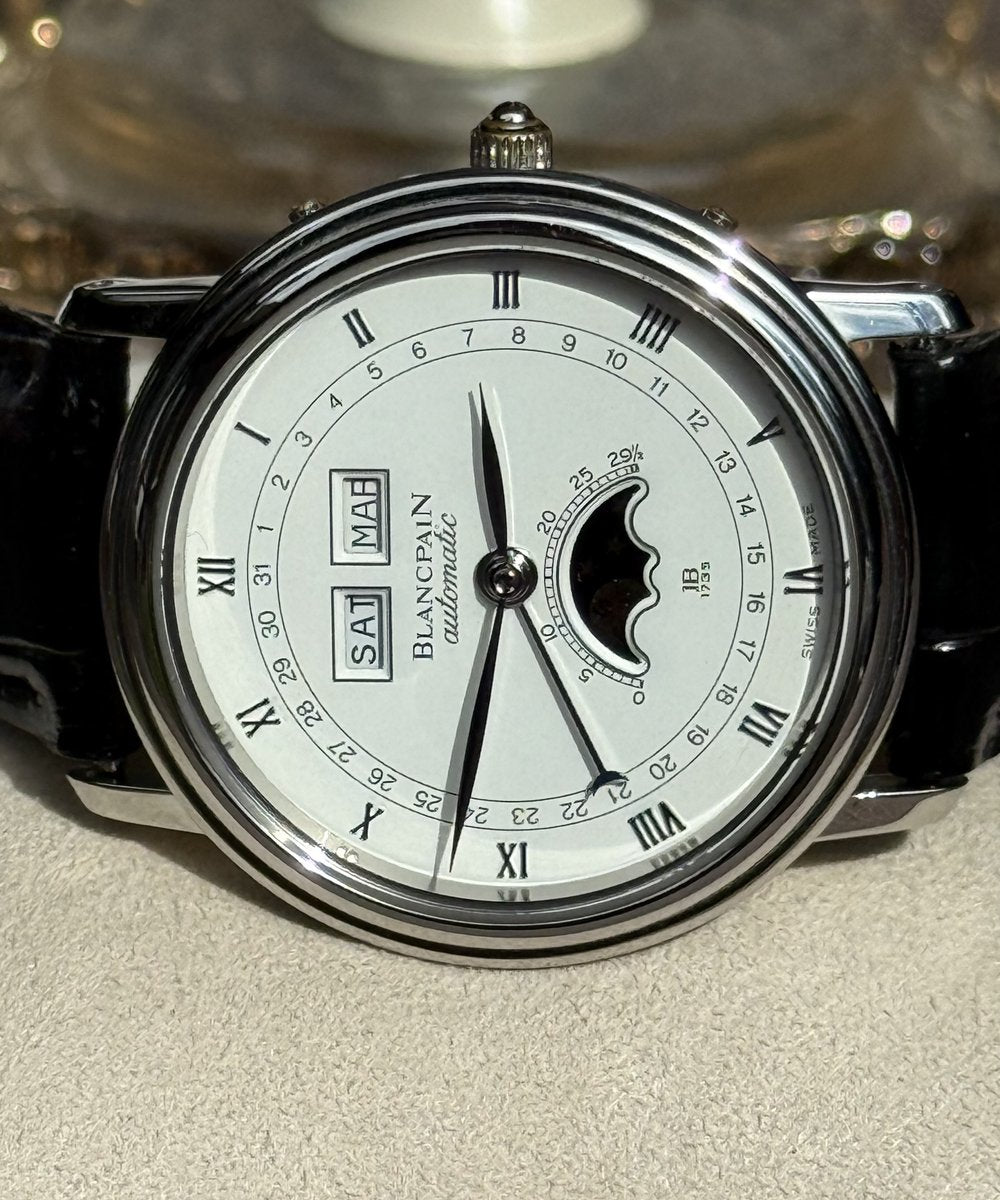 Blancpain Villeret 6595 - Excellent condition classic stainless steel