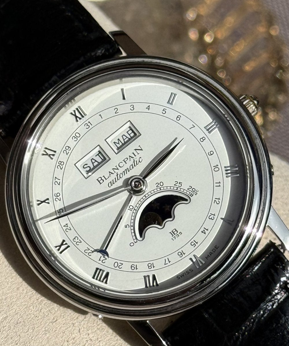 Blancpain Villeret 6595 - Excellent condition classic stainless steel