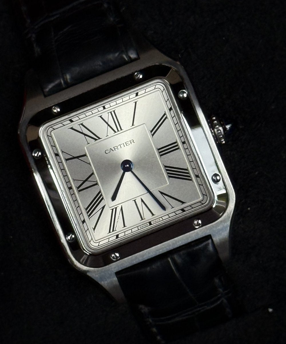 Cartier Santos Dumont WSSA0022 - Top condition like new Fullset