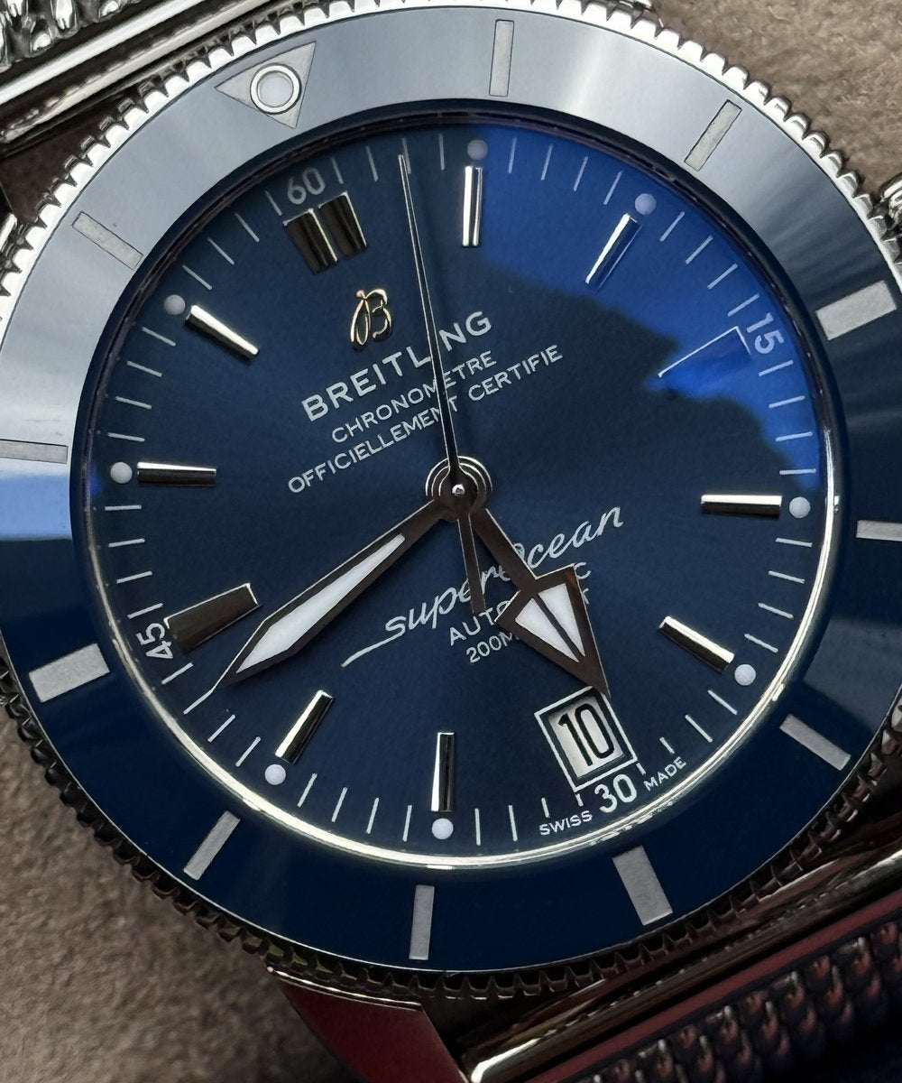Breitling Superocean Heritage II 42 AB2010121B1A1 - 2022 Top condition like new blue