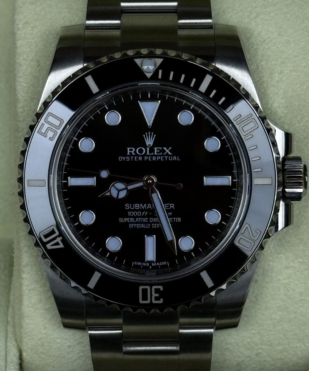 Rolex Submariner - 114060 - 40 mm - schwarz