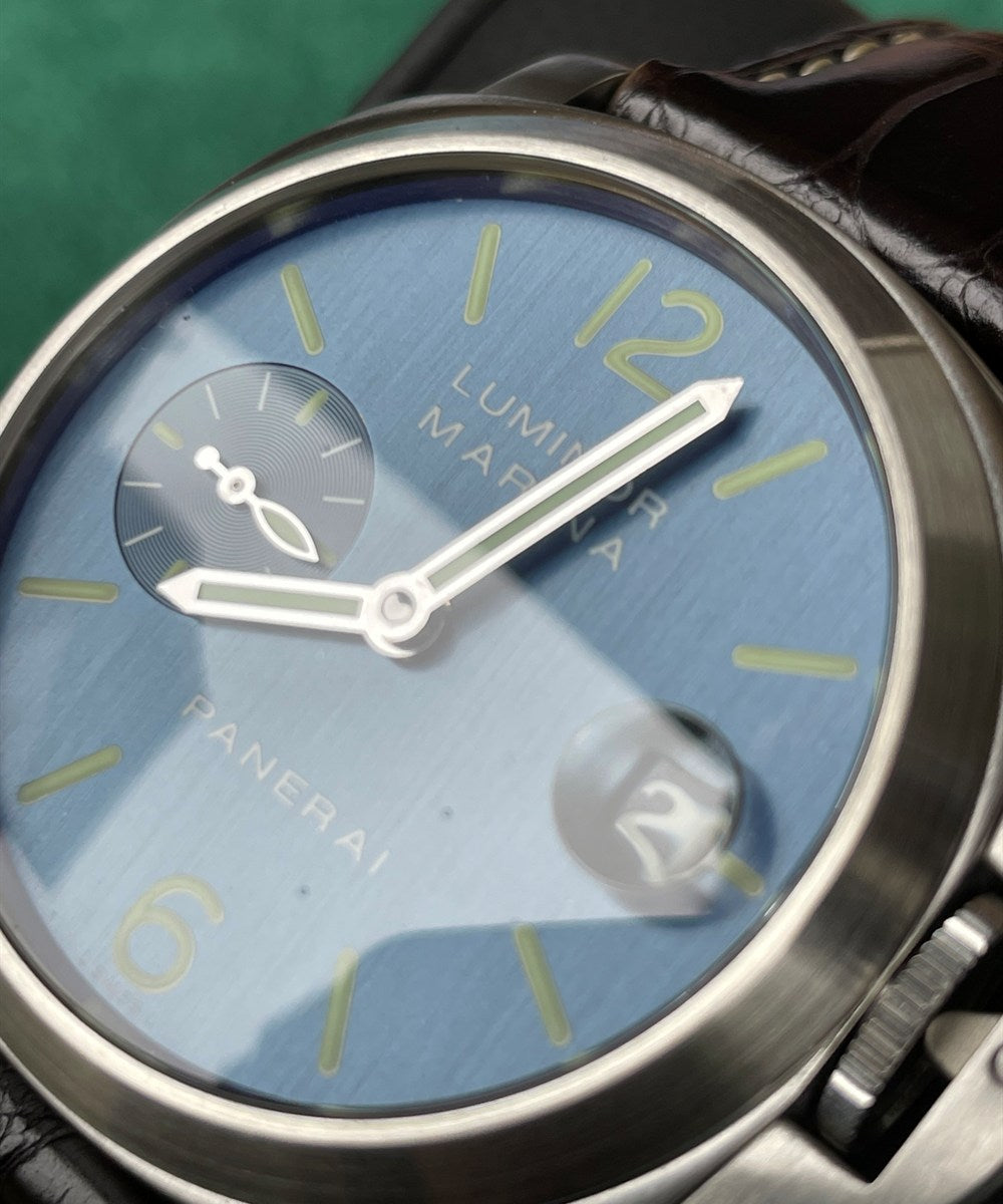 Panerai Luminor Marina - PAM 00070 - 40 mm - Blau