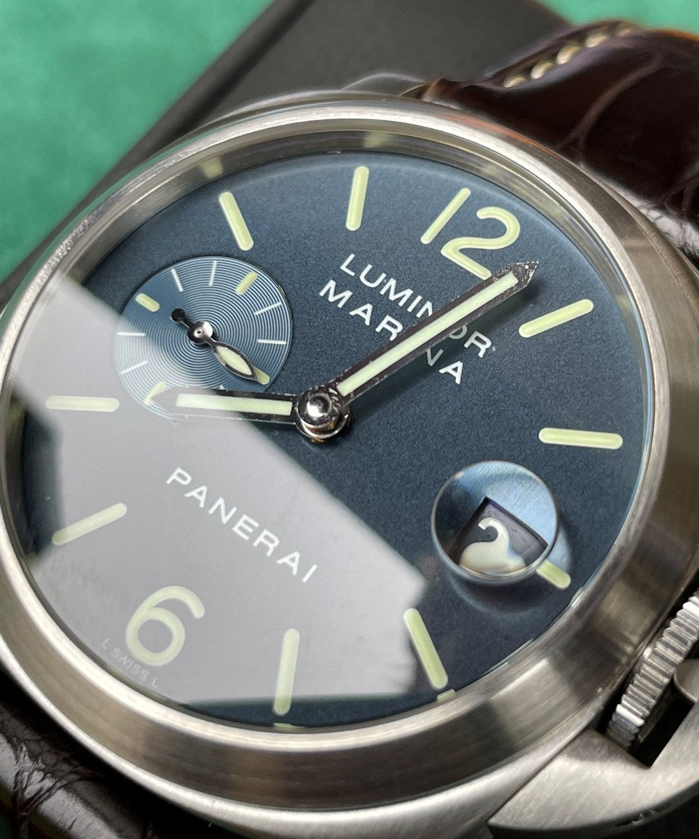 Panerai Luminor Marina - PAM 00070 - 40 mm - Blau