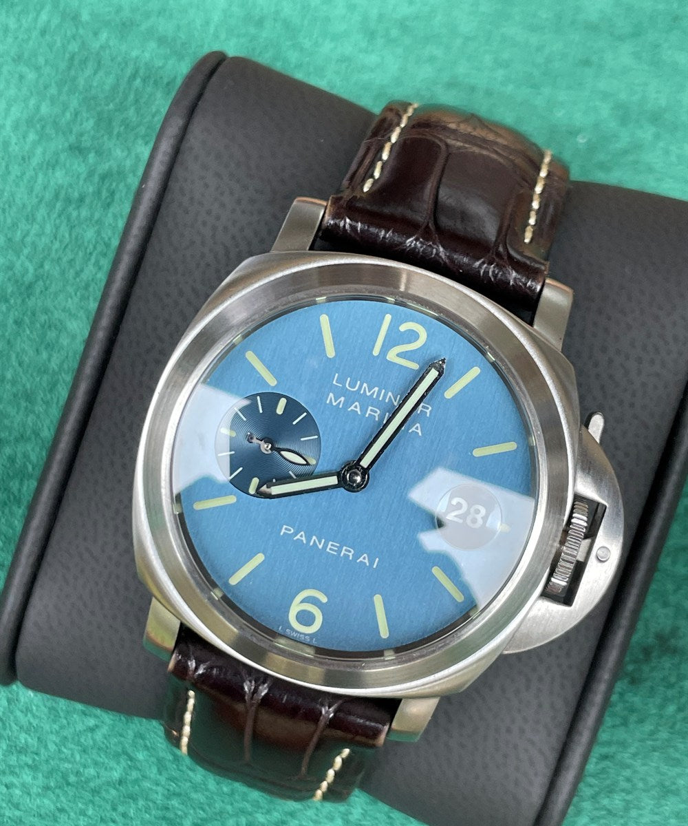 Panerai Luminor Marina - PAM 00070 - 40 mm - Blau