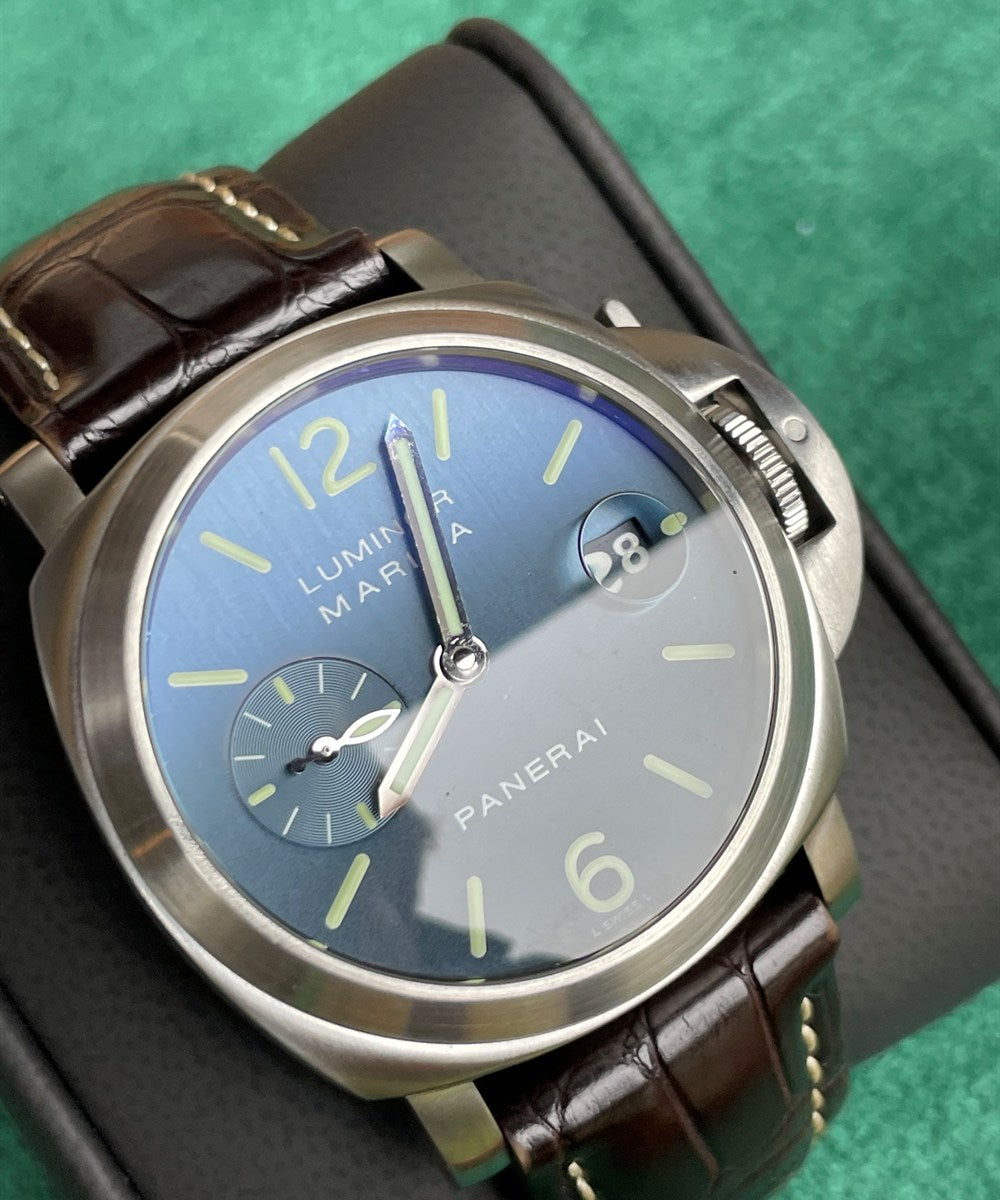 Panerai Luminor Marina - PAM 00070 - 40 mm - Blau