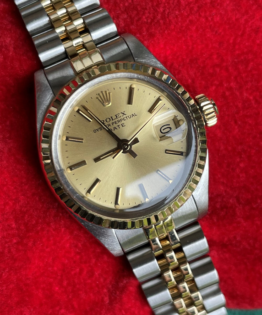 Rolex Lady-Datejust - 6917 - 26 mm - Gold